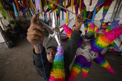 In Mexico, piñatas are not just child's play. They're a 400.
